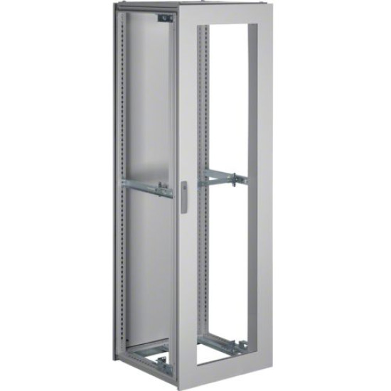 Секційна шафа Hager FG22KD Univers IP54/I 1900x600x600мм прозорі двері (сіра)