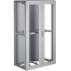 Секційна шафа Hager FG24KD Univers IP54/I 1900x1100x600мм прозорі двері (сіра)