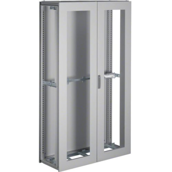 Секційна шафа Hager FG24LD Univers IP54/I 1900x1100x400мм прозорі двері (сіра)