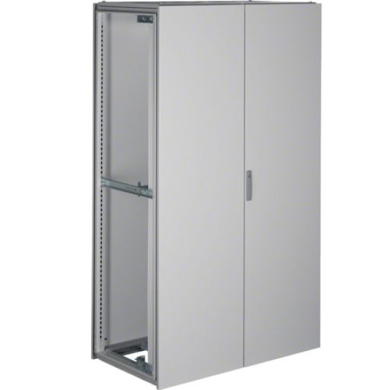 Секційна шафа Hager FG24XD Univers IP54/I 1900x1100x600мм непрозорі двері (сіра)