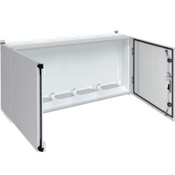 П'ятисекційна шафа Hager FR55S Univers IP55/II 800x1300x275мм (сірий)