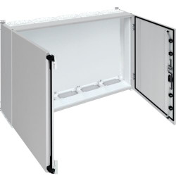 П'ятисекційна шафа Hager FR65S Univers IP55/II 950x1300x275мм (сірий)