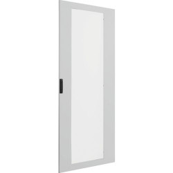 Прозорі двері Hager FZ322XW Univers IP41 600х2200мм із замком