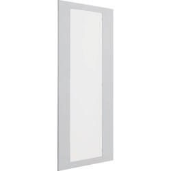 Прозорі двері Hager FZ324XWL Univers IP41 550х2200мм без замка