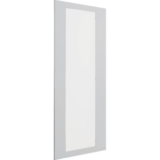 Прозорі двері Hager FZ324XWL Univers IP41 550х2200мм без замка