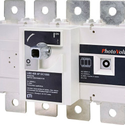 Вимикач навантаження ETI 004661856 LBS 400 4P DC1000 («1-0» 400A 1000V DC)