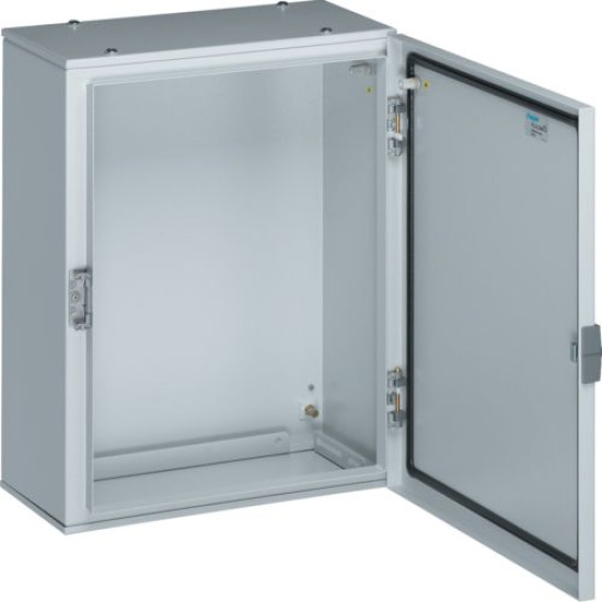 Металевий бокс Hager FL117A Orion Plus IP65 непрозорі двері 650X400X200мм