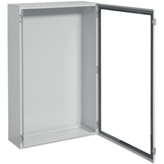 Металевий бокс Hager FL180A Orion Plus IP65 прозорі двері 1250X800X300мм