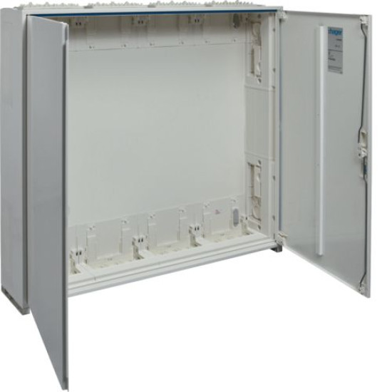 Чотирьохсекційна шафа Hager FP64SN2 Univers IP44/II 950x1050x205мм