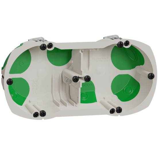Двомісний підрозетник Schneider Electric Multifix Air (imt35000)