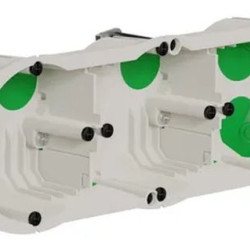 Тримісний підрозетник Schneider Electric Multifix Air (imt35031)