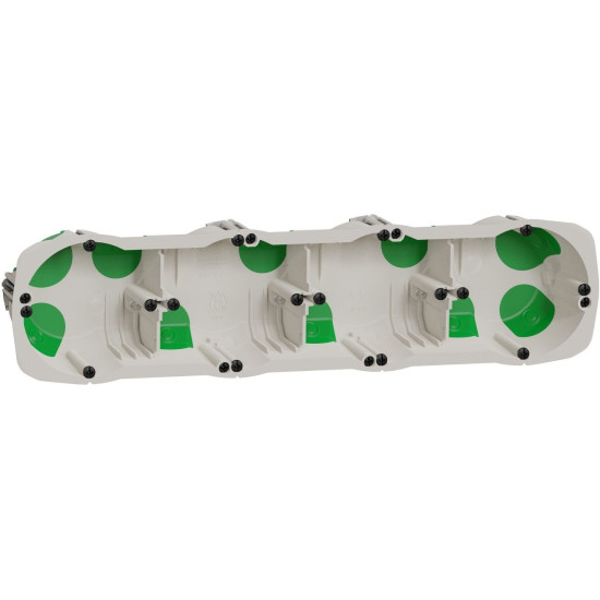 Чотирьохмісний підрозетник Schneider Electric Multifix Air (imt35033)