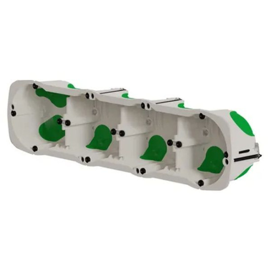 Чотирьохмісний підрозетник Schneider Electric Multifix Air (imt35033)