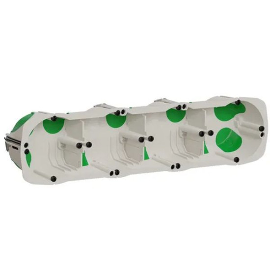Чотирьохмісний підрозетник Schneider Electric Multifix Air (imt35033)