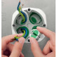 Заглушка для гнучких труб у підрозетник Schneider Electric Multifix Air D25 (imt35037)
