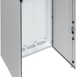 Чотирьохсекційна шафа Hager FR04S Univers IP55/II 1550x1050x275мм (сірий)