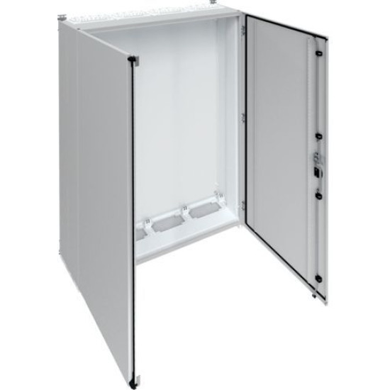 Чотирьохсекційна шафа Hager FR04S Univers IP55/II 1550x1050x275мм (сірий)