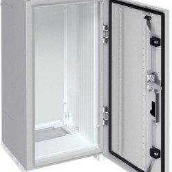 Односекційна шафа Hager FR41S Univers IP55/II 650x300x275мм (сірий)