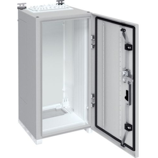 Односекційна шафа Hager FR41S Univers IP55/II 650x300x275мм (сірий)