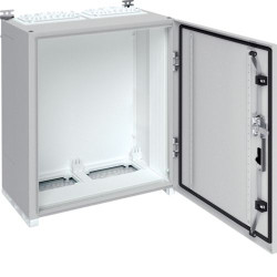 Двосекційний щит Hager FR42S Univers IP55/II 650x550x275мм (сірий)
