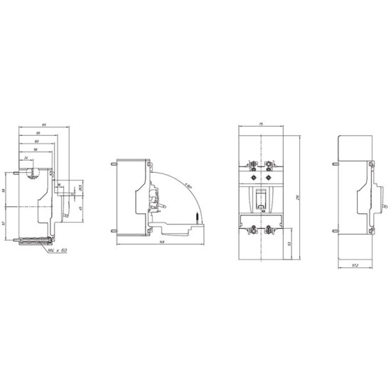 Автомат електроживлення Eaton (Moeller) BZMB1-A100