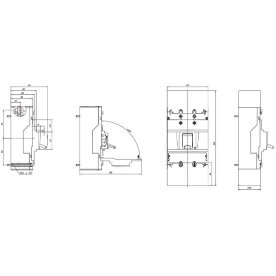 Автомат захисту мережі Eaton (Moeller) BZMB2-A125