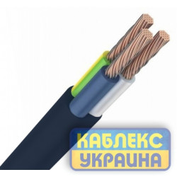 ПВС 3х1,0  Черный Каблекс-Україна (Одеса)