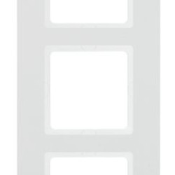 Тримісна рамка Berker Q.7 10136189 (полярна білизна)