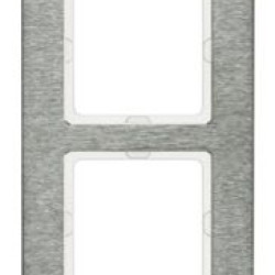 Чотиримісна вертикальна рамка Berker Q.7 10146083 (нержавіюча сталь)