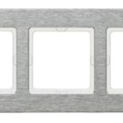 П'ятимісна горизонтальна рамка Berker Q.7 10256083 (нержавіюча сталь)
