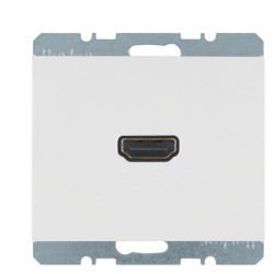 HDMI розетка Berker K.1 3315427009 (полярна білизна)