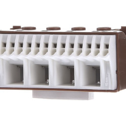 Блок фазних клем 4x16мм2+14x4мм2 Hager