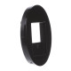 Накладка для гучномовців, USB-розеток, чорна Berker R.х