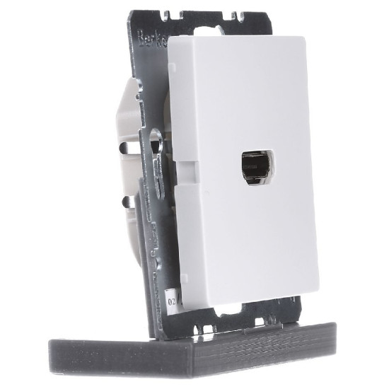 HDMI розетка Berker Qx 3315426089 (полярна білизна)