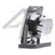Розетка Berker Qx 47516079 із захистом контактів із заземленням та з кришкою (полярна білизна)