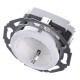 Розетка Berker 1930 4755 із захистом контактів із заземленням (полярна білизна)