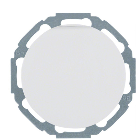 Розетка Berker 47442089 serie 1930 | R.classic із заземленням та з кришкою (полярна білизна)