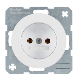 Розетка Berker Rx 6167032089 (полярна білизна)