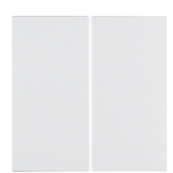 Кнопка 2-канальна, полярна білизна матова Berker S.1/B.3/B.7