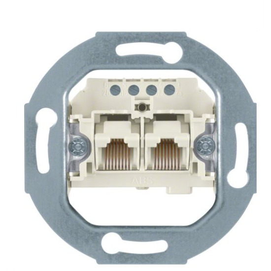 Розетка UAE 2 x 8(4)-полюсна (механізм) Berker