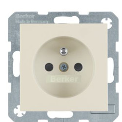 Розетка біла, 16А/250В Berker S.1