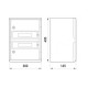 Шафа ударостійка e.plbox.300.400.165.24m.blank E.Next