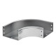 Горизонтальний кут DKC CPO 90 90 ° 150х50