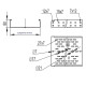 Перфорований лоток 300х80х3000мм DKC 35305