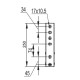 Консоль ML для дротяного лотка 500 мм DKC FC33834
