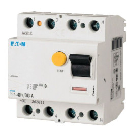 Пристрій захисного відключення Eaton PF7-100/4/003