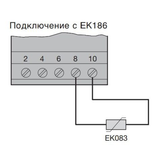 Терморель Hager EK186