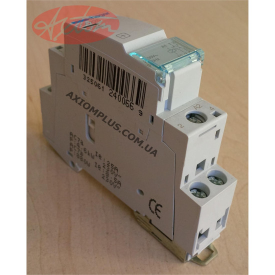 Контактор Hager 25A ESC225 (2НВ, 230В) 1м