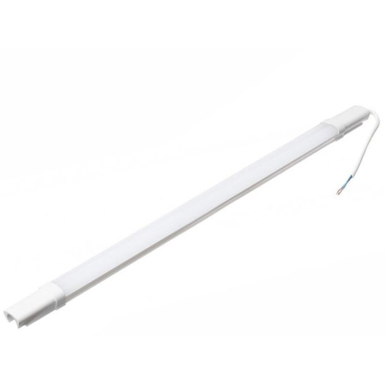 Пиловологозахищений світильник Eurolamp LED-FX(0.6)-18/65 Slim 18Вт 6500K IP65