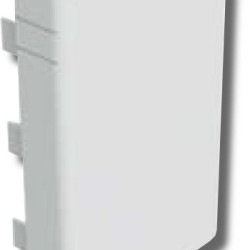 Заглушка 100x40 LAN, колір білий RAL9001